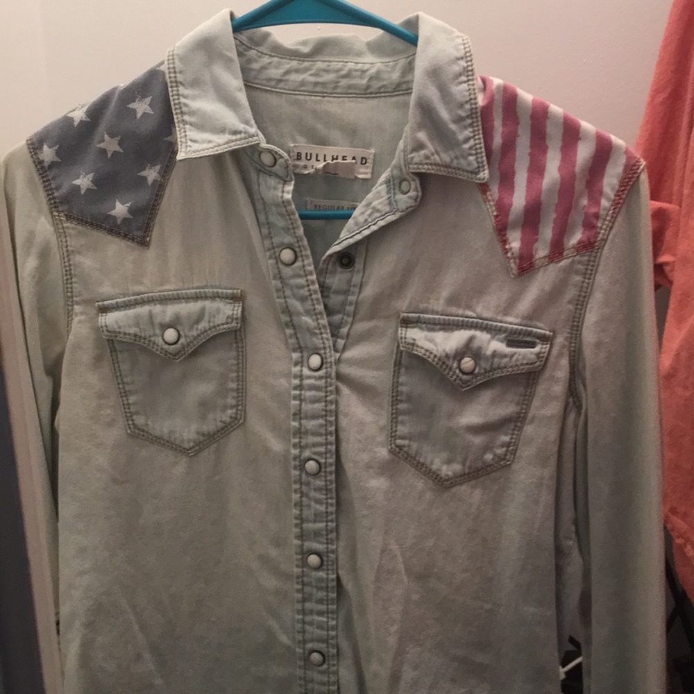 Bullhead Denim button up shirt